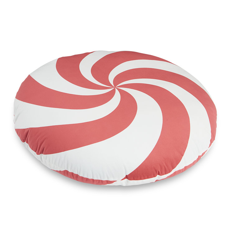 Corrigan Studio Ishbel Peppermint Round Floor Pillow Reviews